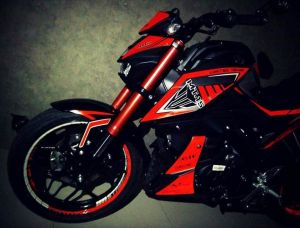 red modifikasi Yamaha Xabre 150 M-Slaz (5)