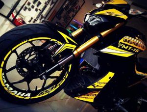 yellow kuning modifikasi Yamaha Xabre 150 M-Slaz (13)