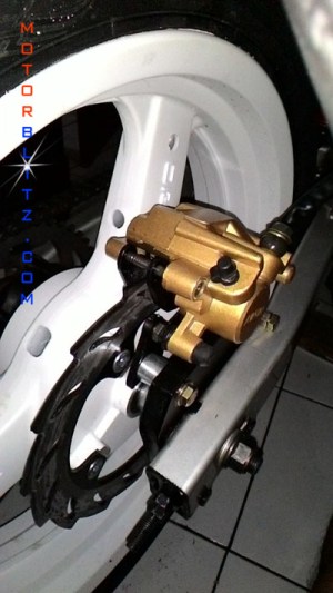 rear disc brake custom