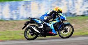 Satria injeksi tes sentul