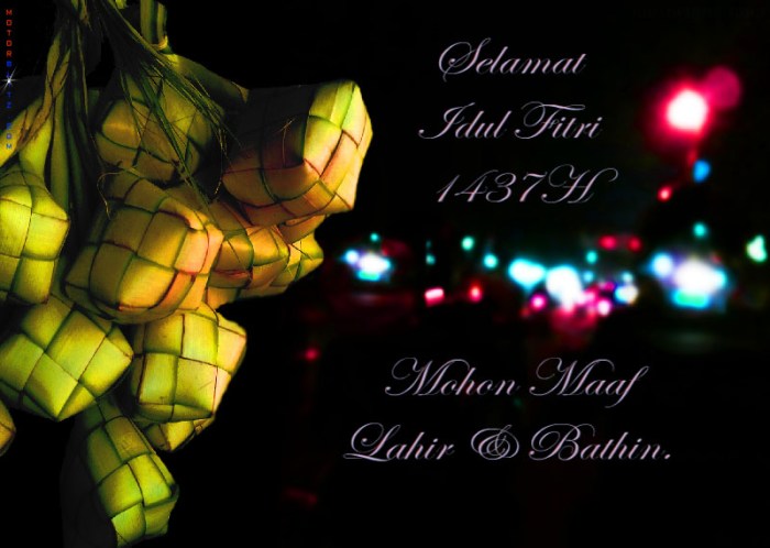 ucapan idul fitri 2016 1437H