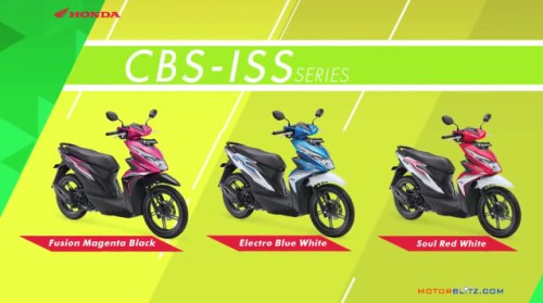 honda beat 2016 - 2017 cbs iss